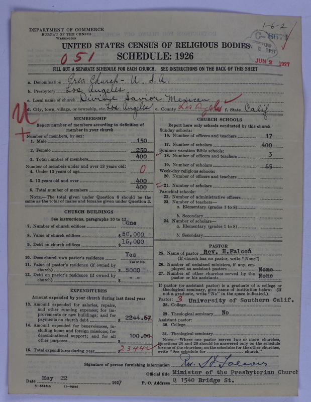 Scan of Presbyterian Church in the United States of America: 8671