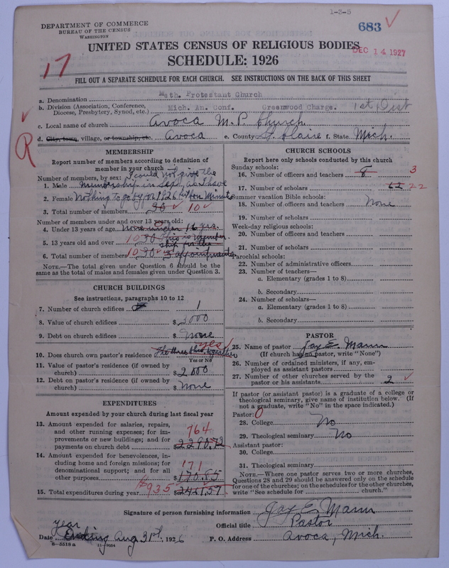 Scan of Methodist Protestant Church: 683