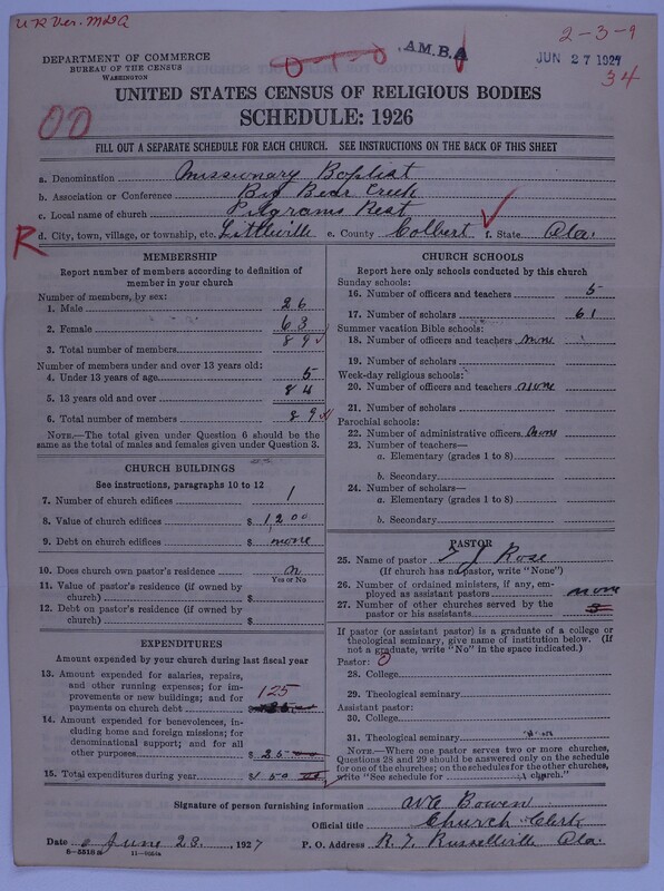 Scan of Landmark Baptist of America: 34