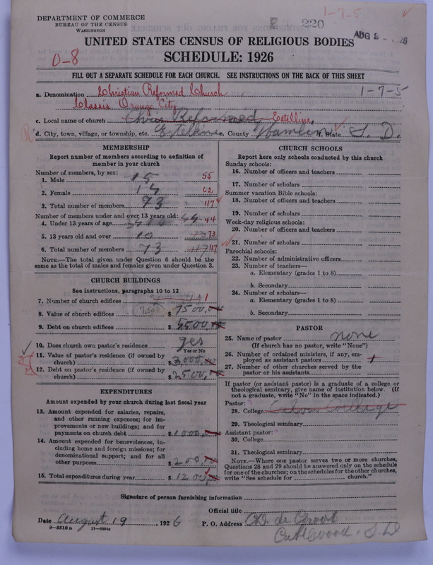 Scan of Christian Reformed Church: 220