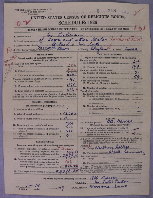 Scan of Evangelical Lutheran Synod of Iowa and Other States: 318