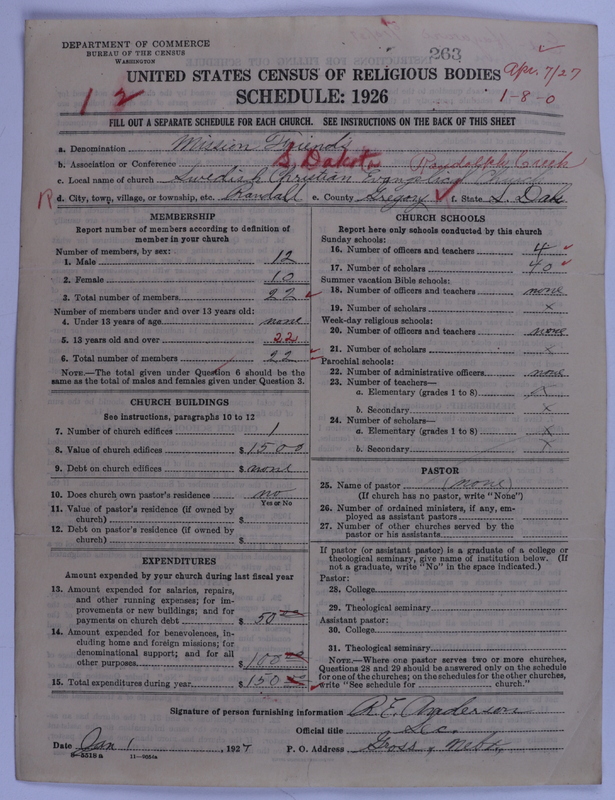 Scan of Swedish Evangelical Mission Covenant of America: 263
