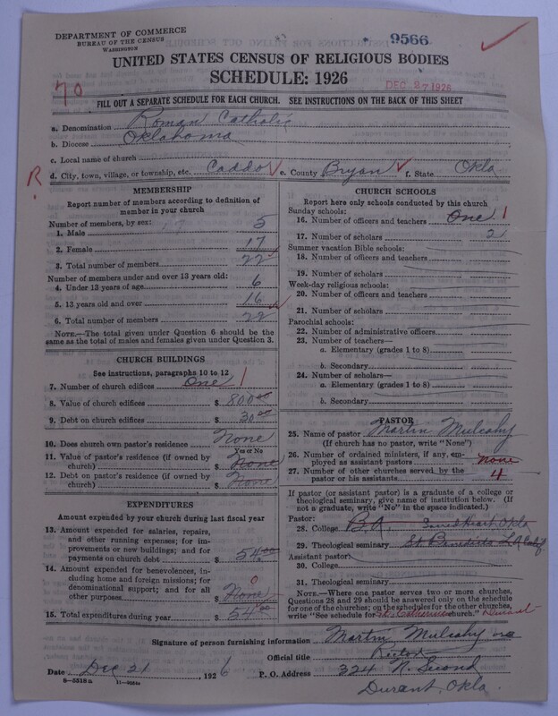 Scan of Roman Catholic Church: 9566