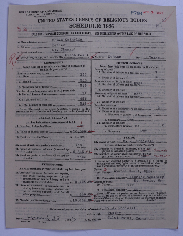 Scan of Roman Catholic Church: 9784