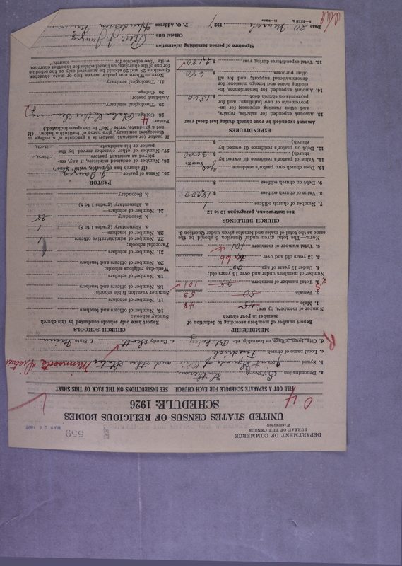 Scan of Synod of the Reformed Presbyterian Church of North America: 559