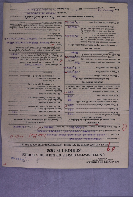Scan of Synod of the Reformed Presbyterian Church of North America: 339