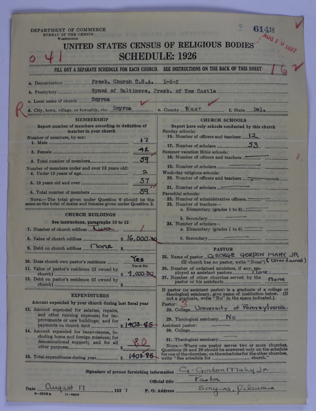 Scan of Presbyterian Church in the United States of America: 6142
