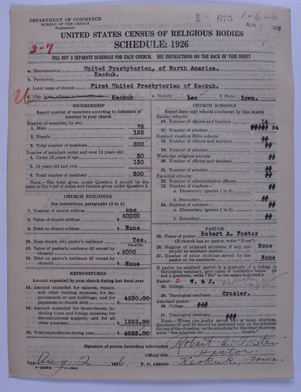 Scan of United Presbyterian Church of North America: 675