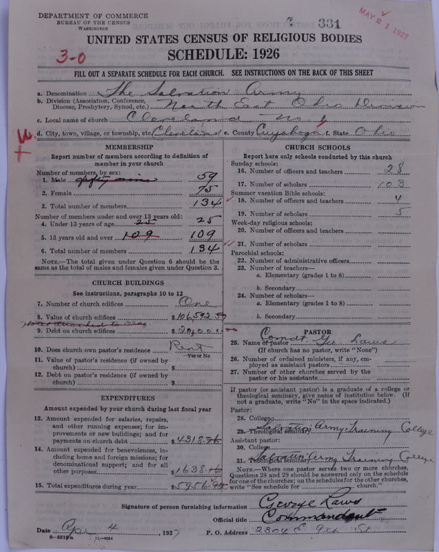 Scan of Salvation Army: 331