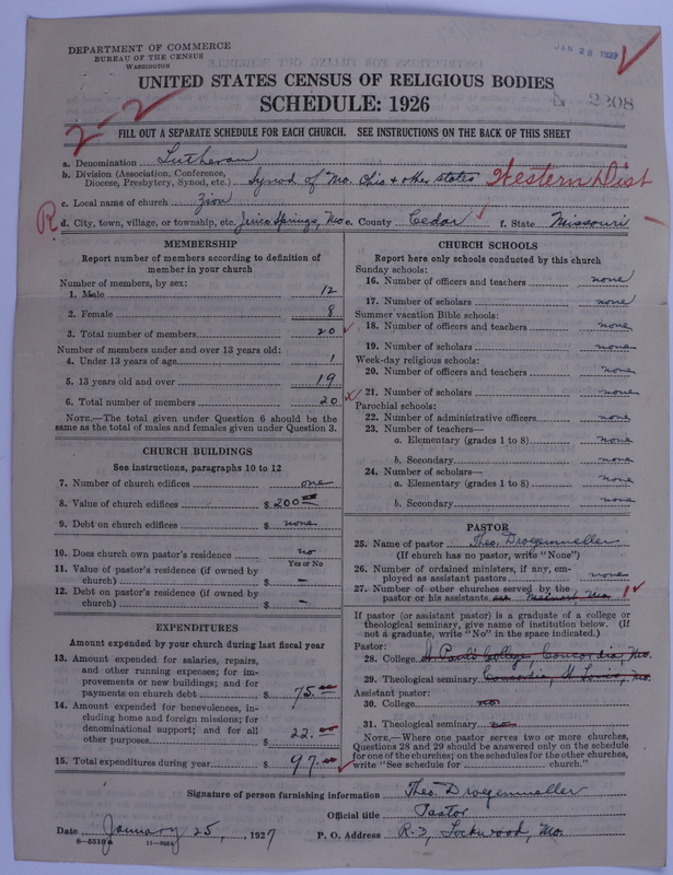 Scan of Evangelical Lutheran Synodical Conference of America: Evangelical Lutheran Synod of Missouri, Ohio, and Other States: 2208