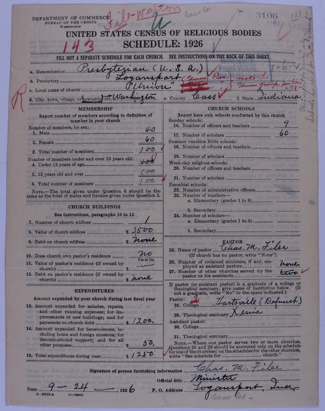 Scan of Presbyterian Church in the United States of America: 3106