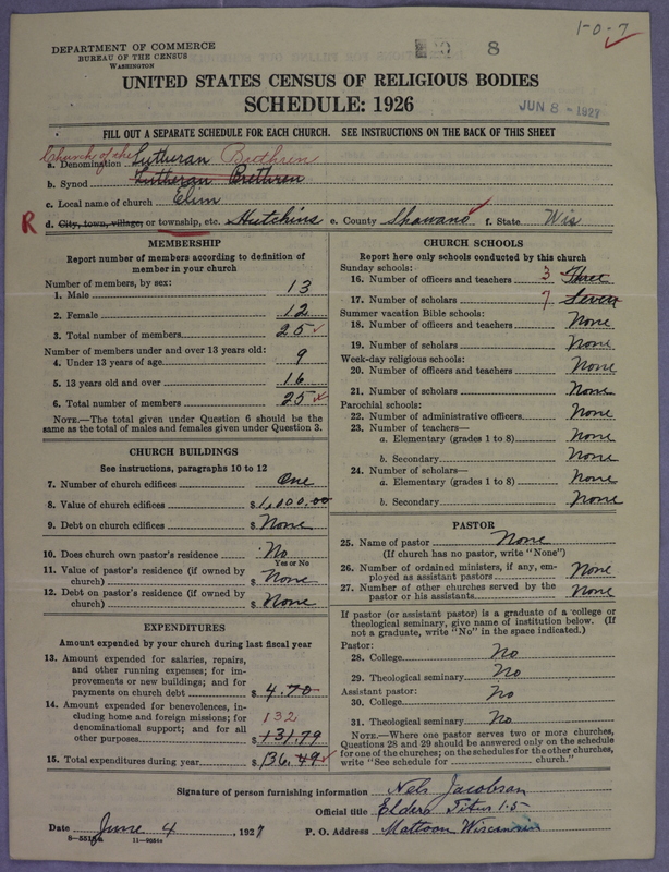 Scan of Church of the Lutheran Brethren of America: 8