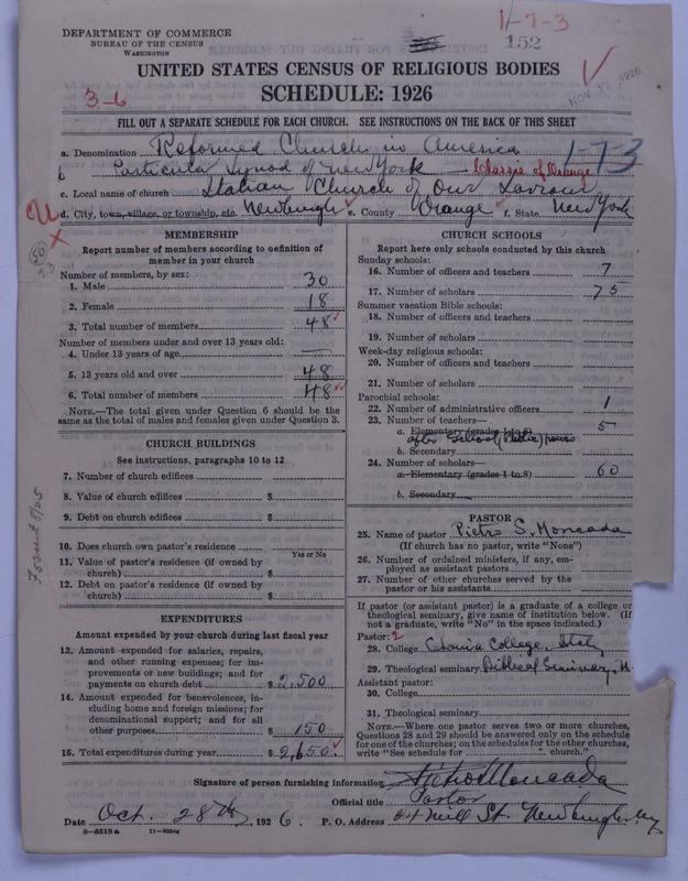 Scan of Reformed Church in America: 152
