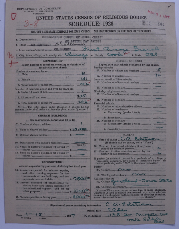 Scan of Reorganized Church of Jesus Christ of Latter Day Saints: 96