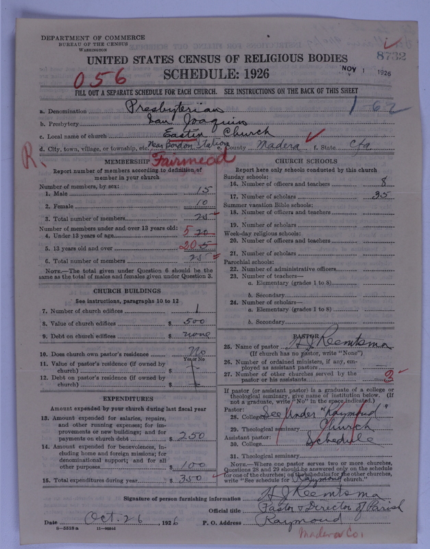 Scan of Presbyterian Church in the United States of America: 8732