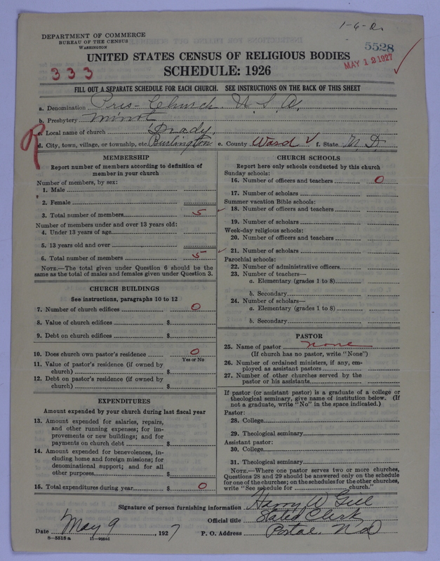 Scan of Presbyterian Church in the United States of America: 5528