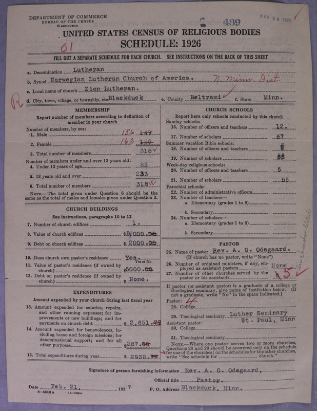 Scan of Norwegian Lutheran Church of America: 489