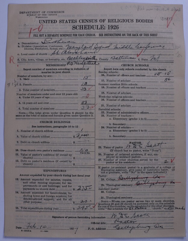 Scan of United Lutheran Church in America: 2807