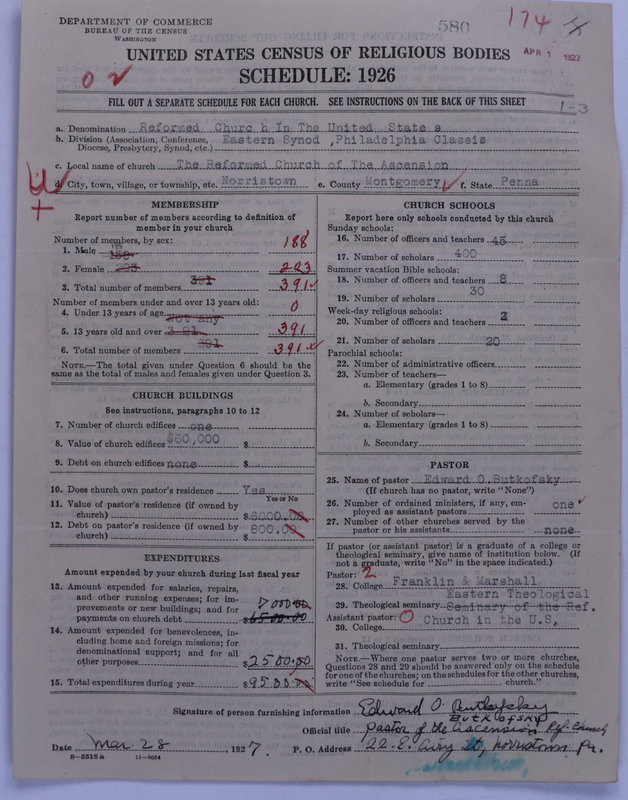 Scan of Reformed Church in the United States: 580