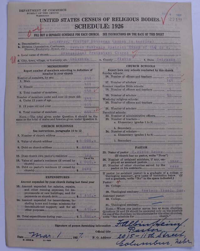 Scan of United Lutheran Church in America: 2719