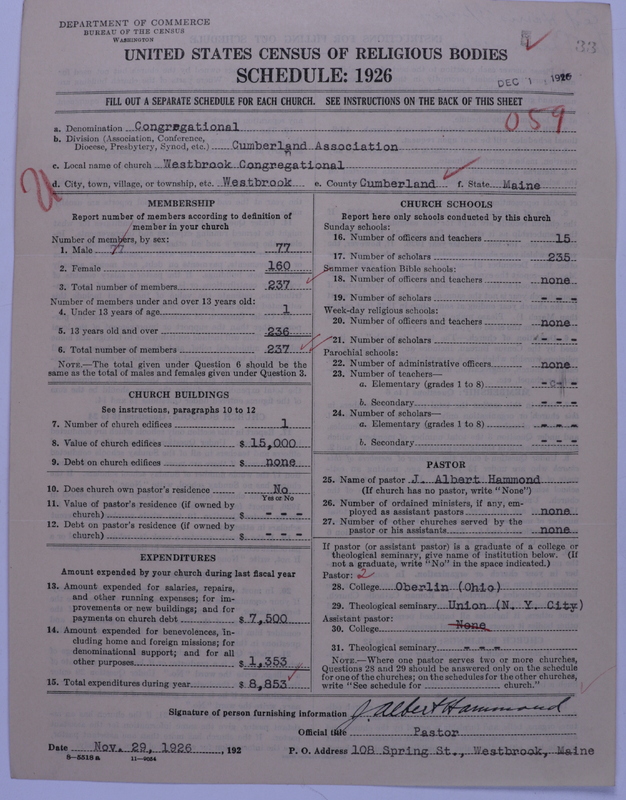 Scan of Congregational Churches: 33