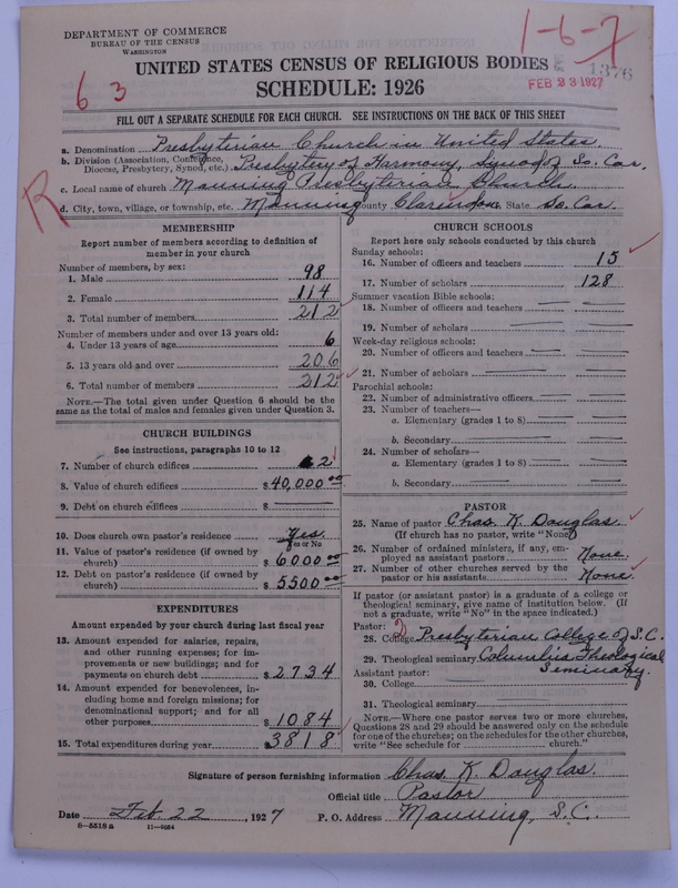 Scan of Presbyterian Church in the United States: 1376