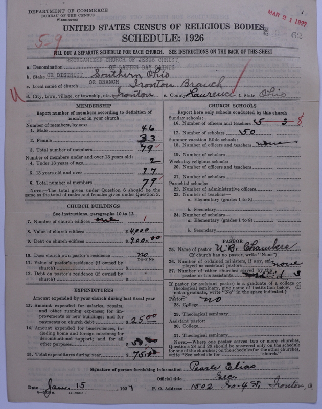 Scan of Reorganized Church of Jesus Christ of Latter Day Saints: 62