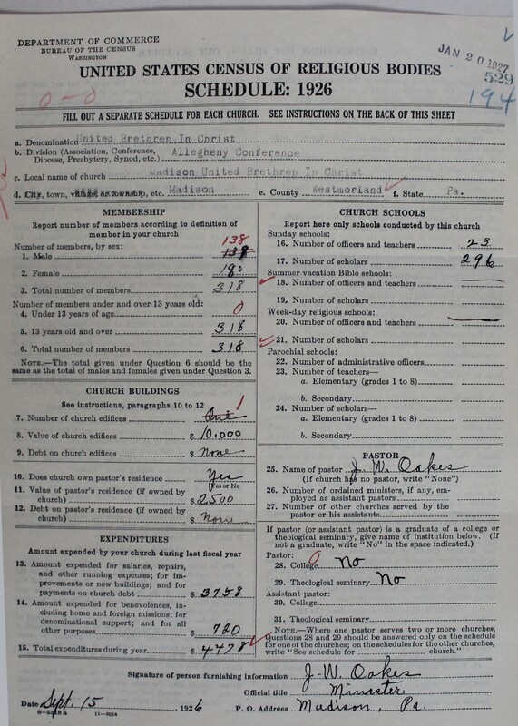 Scan of Church of the United Brethren in Christ: 529