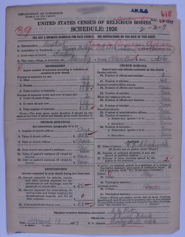 Scan of Landmark Baptist of America: 618