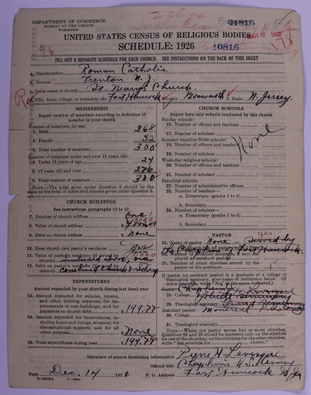 Scan of Roman Catholic Church: 10816