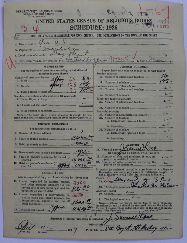 Scan of Presbyterian Church in the United States: 2594