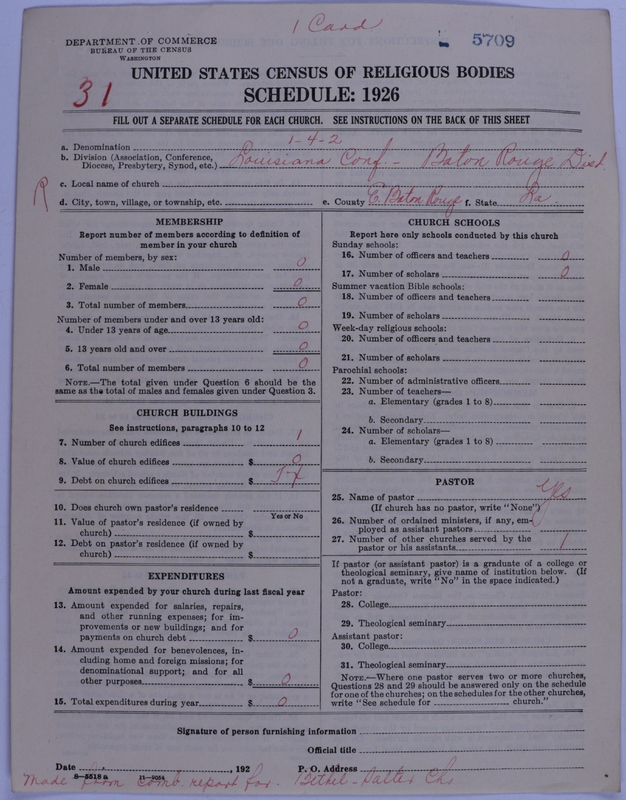 Scan of African Methodist Episcopal Church: 5709