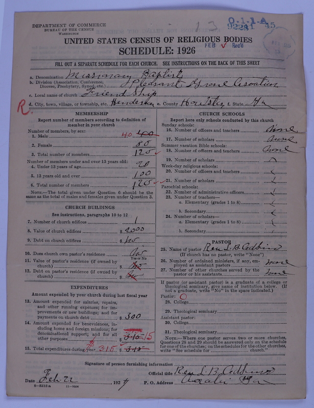 Scan of Negro Baptists: 9228