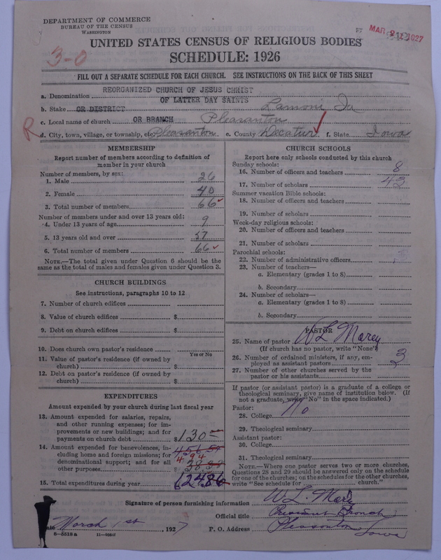 Scan of Reorganized Church of Jesus Christ of Latter Day Saints: 242