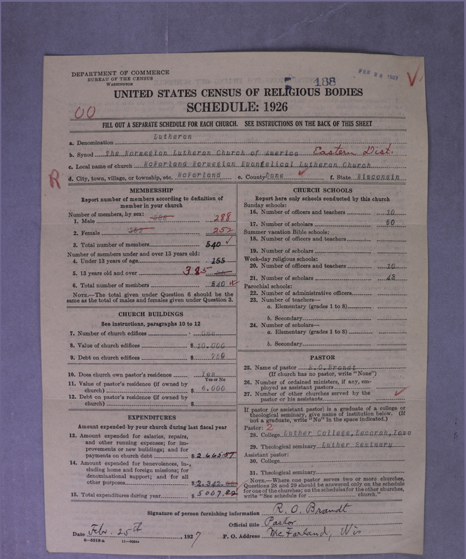 Scan of Norwegian Lutheran Church of America: 188