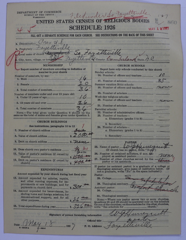 Scan of Presbyterian Church in the United States: 860