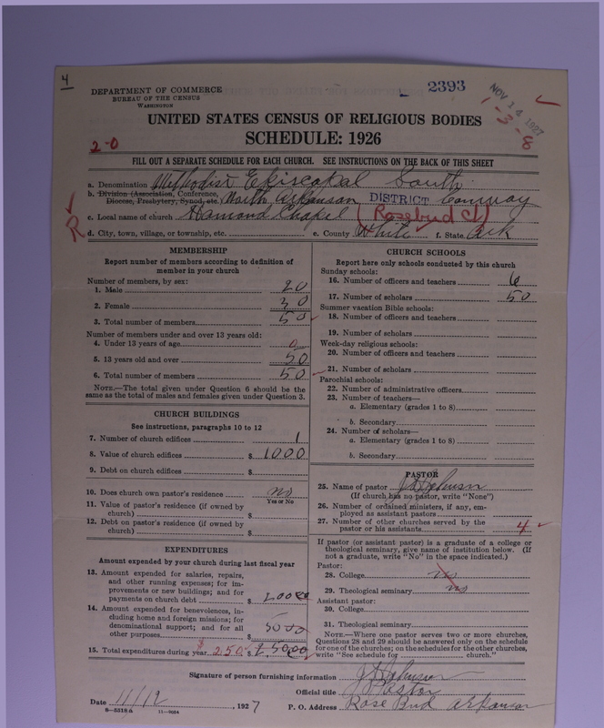 Scan of Methodist Episcopal Church, South: 2393