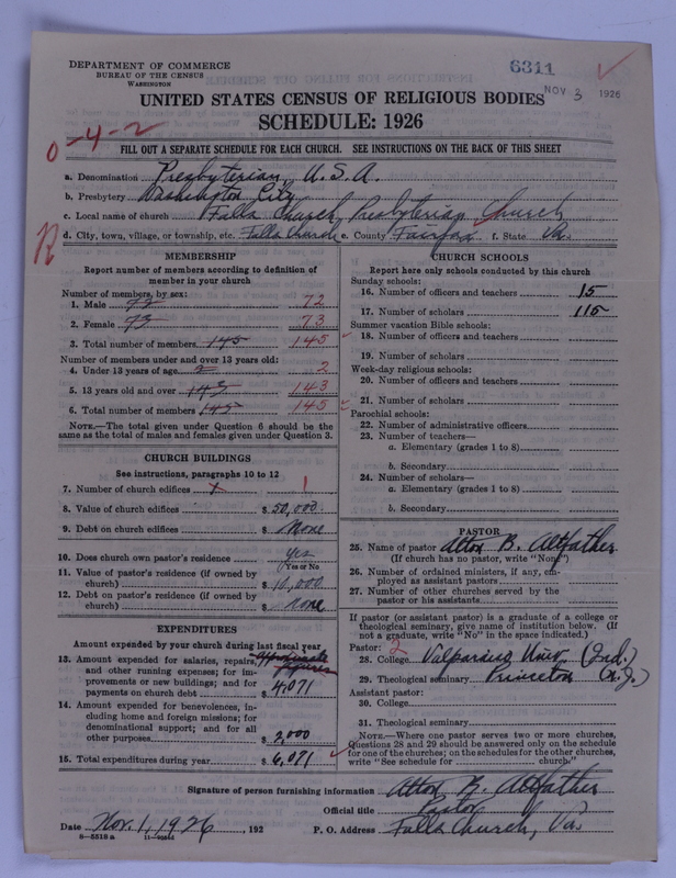 Scan of Presbyterian Church in the United States of America: 6311