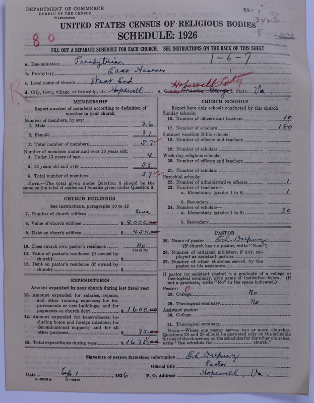 Scan of Presbyterian Church in the United States: 342a