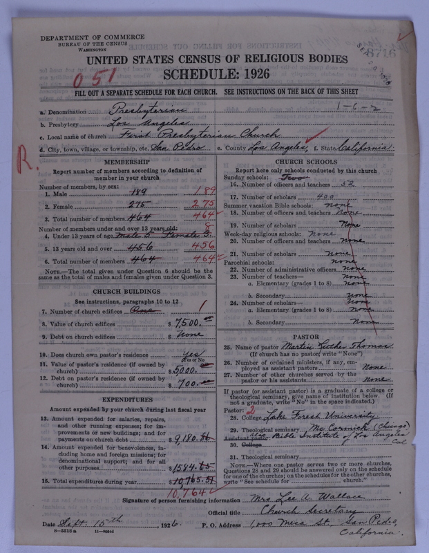 Scan of Presbyterian Church in the United States of America: 8716