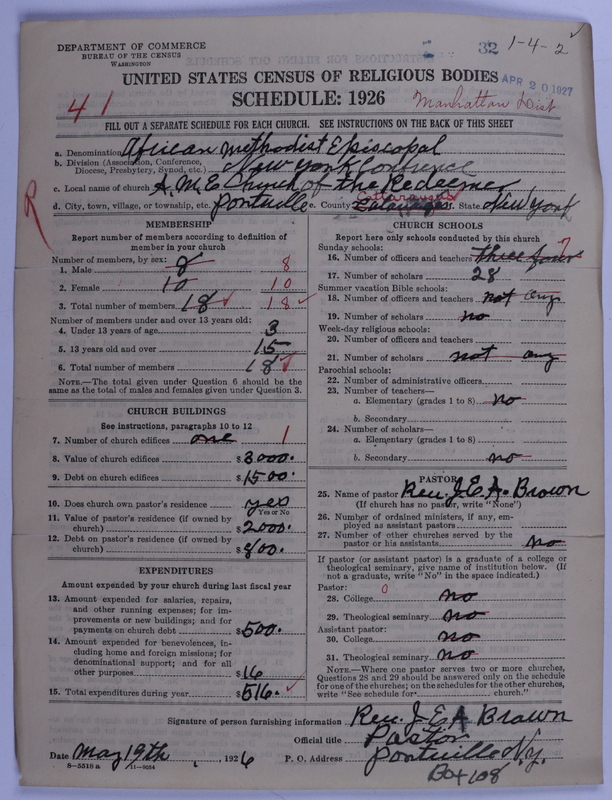 Scan of African Methodist Episcopal Church: 32