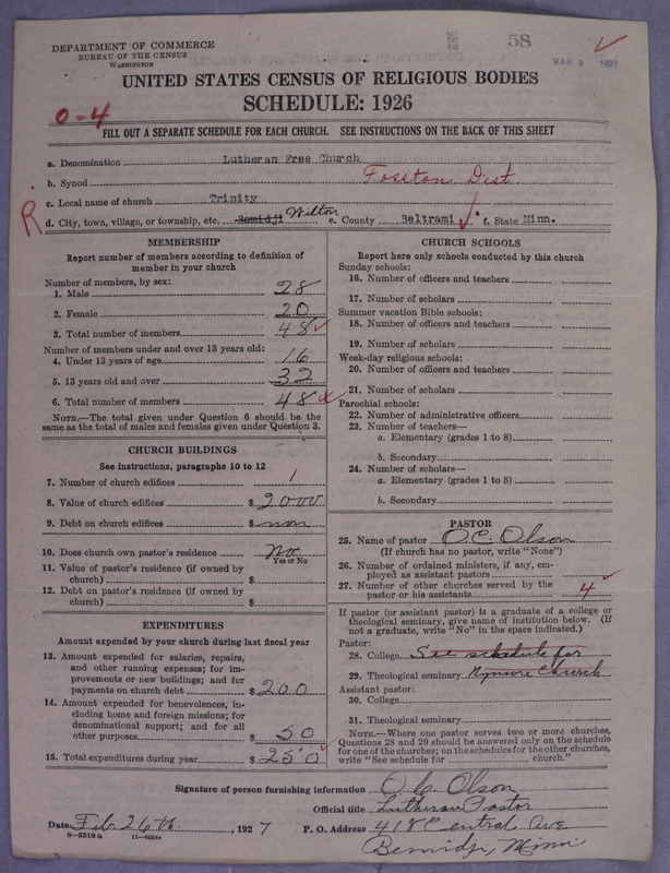 Scan of Lutheran Free Church: 58