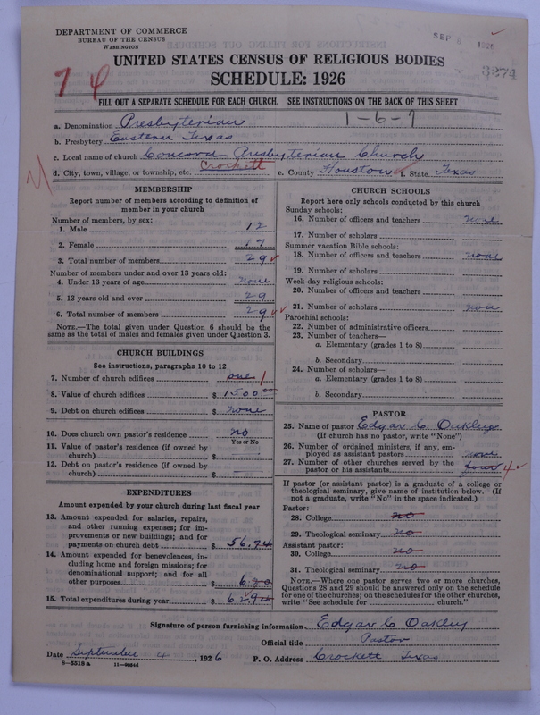 Scan of Presbyterian Church in the United States: 3274