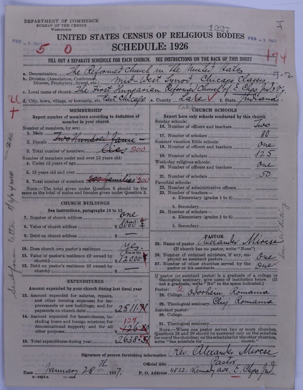 Scan of Reformed Church in the United States: 1227
