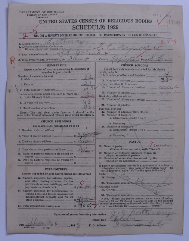 Scan of United Lutheran Church in America: 3358