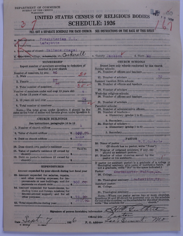 Scan of Presbyterian Church in the United States: 60