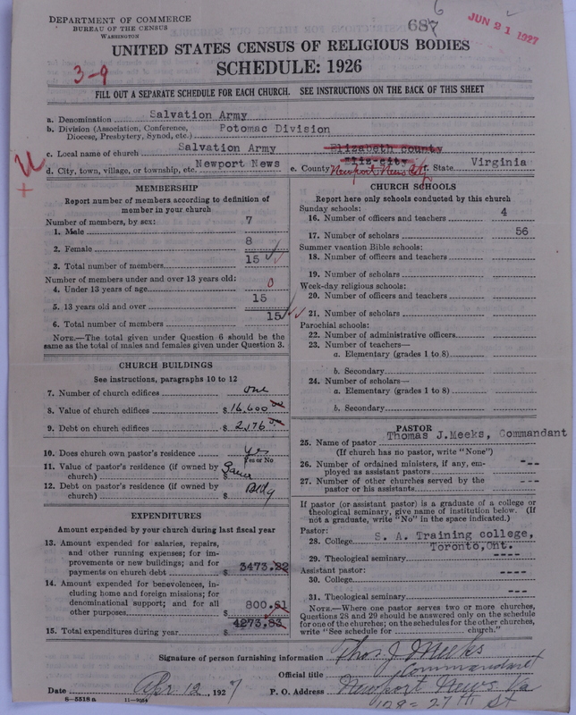 Scan of Salvation Army: 686