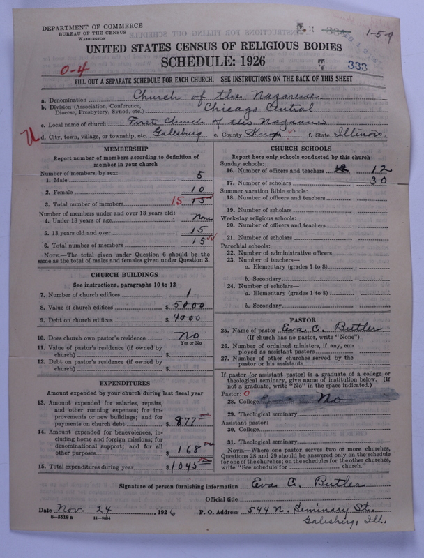 Scan of Church of the Nazarene: 333