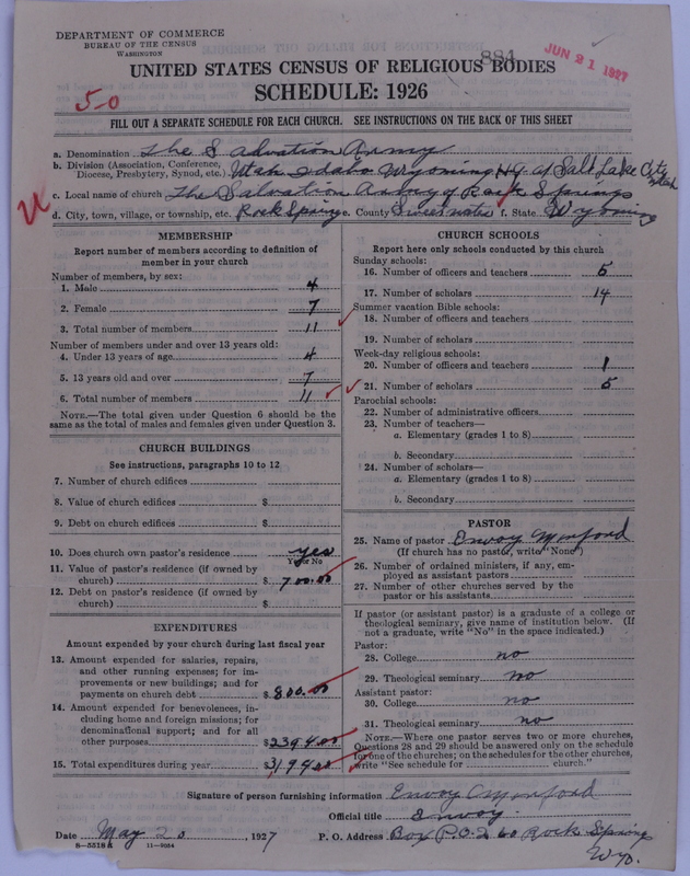 Scan of Salvation Army: 884