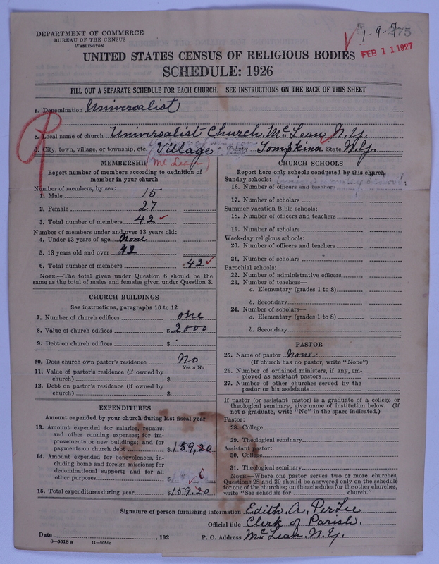 Scan of Universalist Church: 275